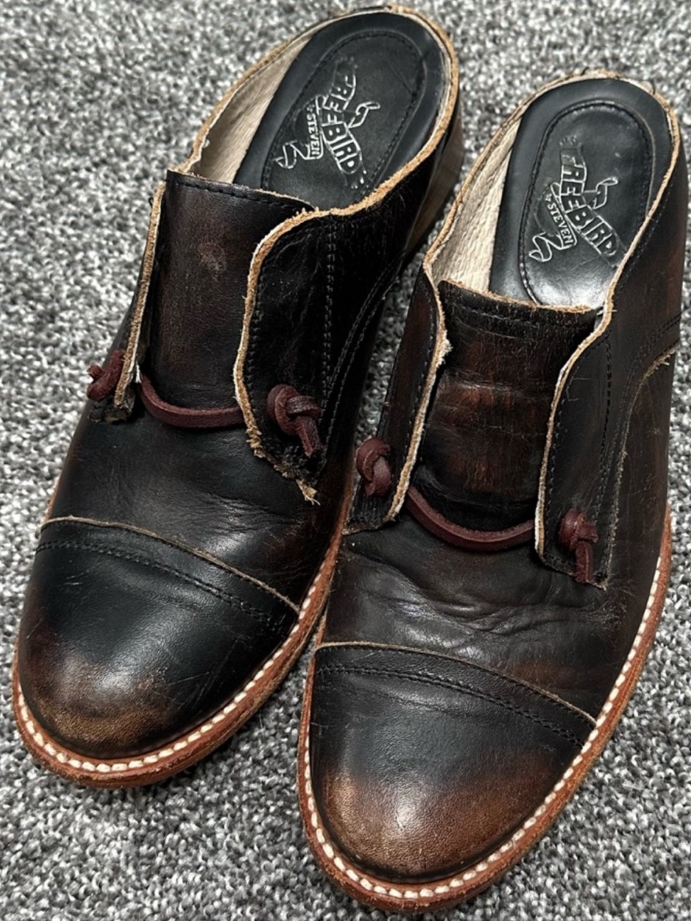 Freebird Leather Loafers Flats Leather Shoes